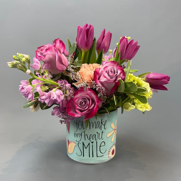 You Make My Heart Smile by Rathbone's Flair Flowers