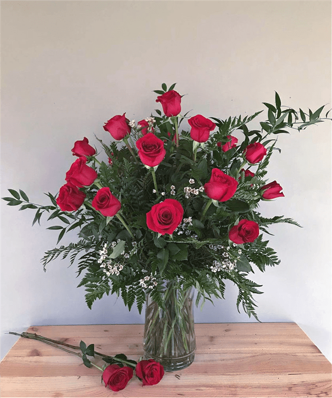 Two Dozen Long Stem Roses