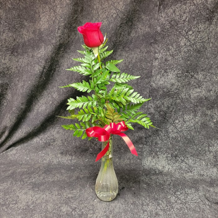 RABV1 - 1 ROSE BUD VASE