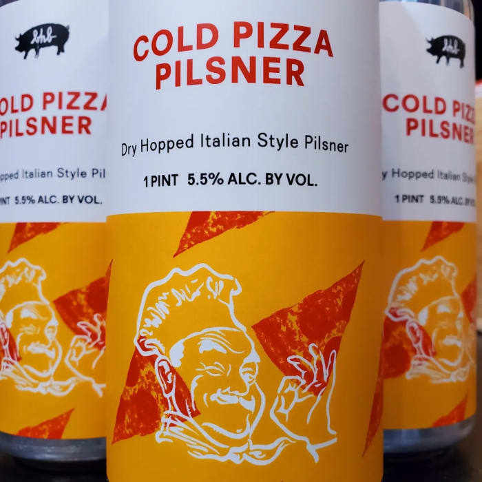 Cold Pizza Pilsner, Black Hog Brewing