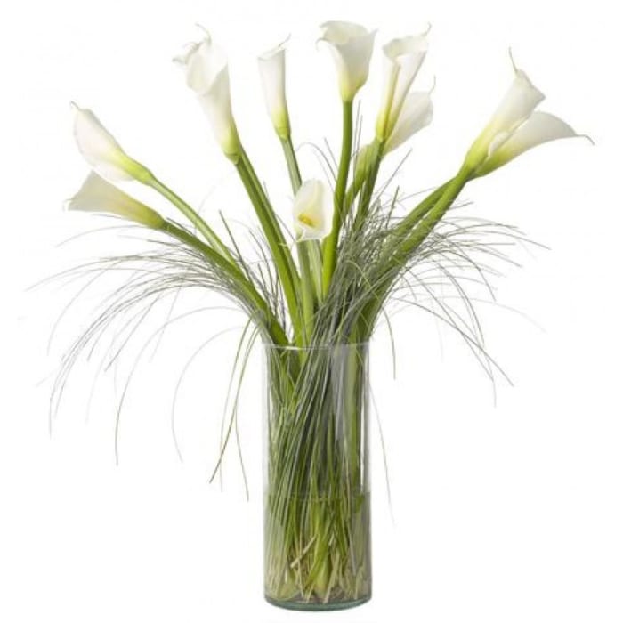 White Calla Lily bouquet EBF-351