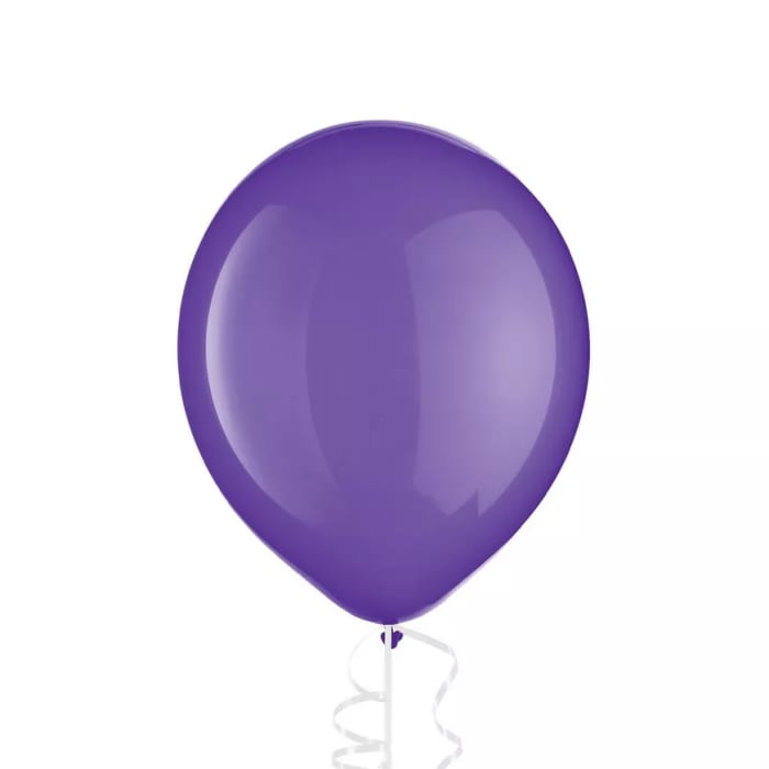 Purple Latex Balloon