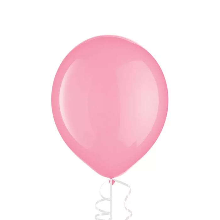 Pink Latex Balloon