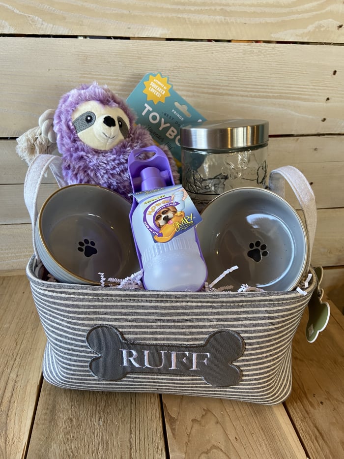 New Puppy Gift Basket 