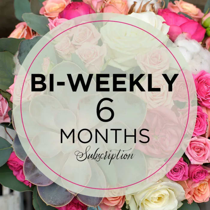 Bi-Weekly Flower Delivery - 6 Months