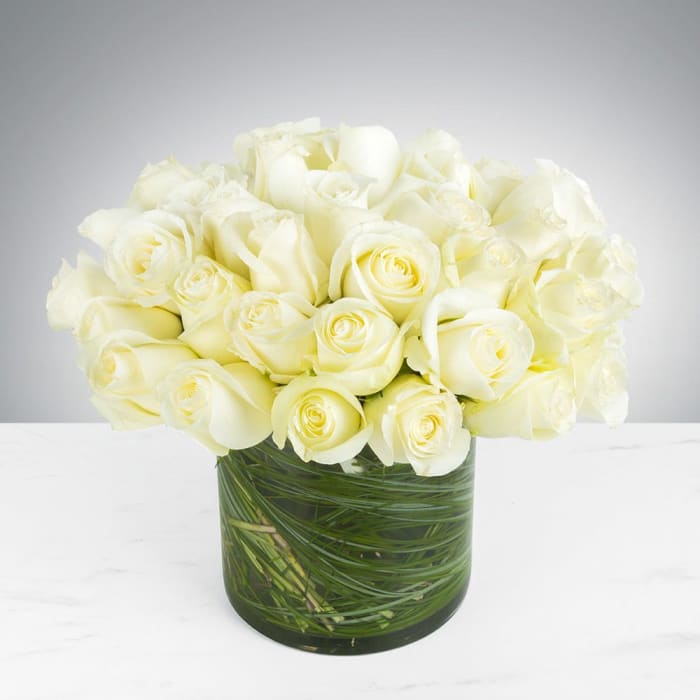Two Dozen (White) Roses