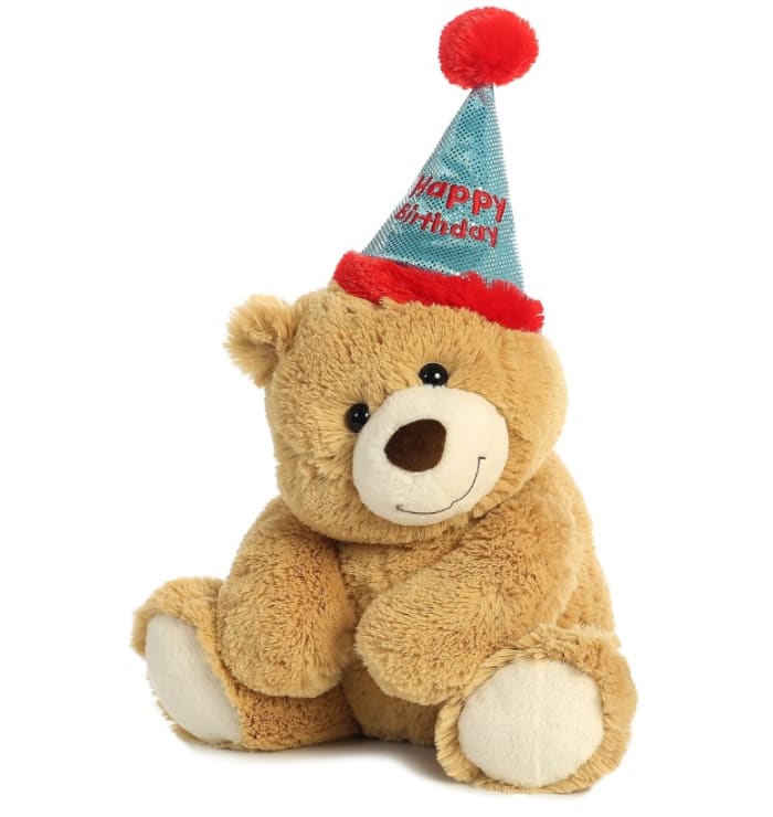 Sentiment Bear - 12" Happy Birthday Sandra  Bear 006
