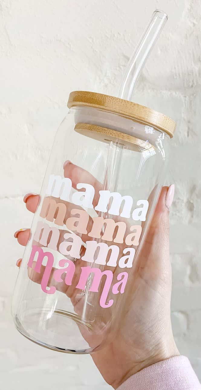 Mama Favorite Glass