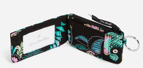 RFID Deluxe Zip ID Case - Island Garden