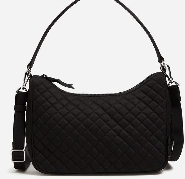 Frannie Crescent Crossbody - Classic Black