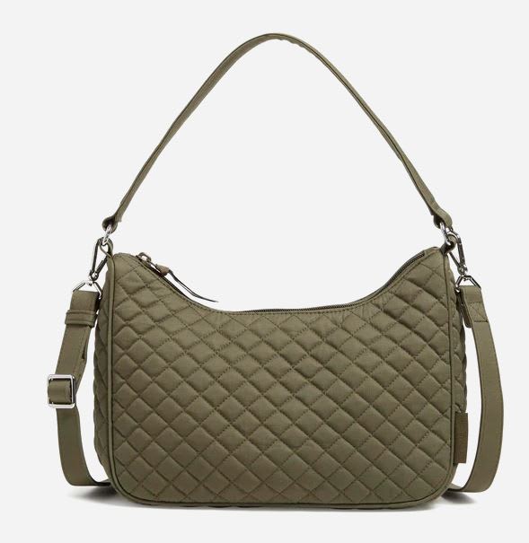 Frannie Crescent Crossbody - Climbing Ivy Green