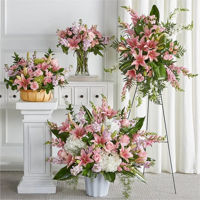 Bountiful Blooms Funeral Bundle