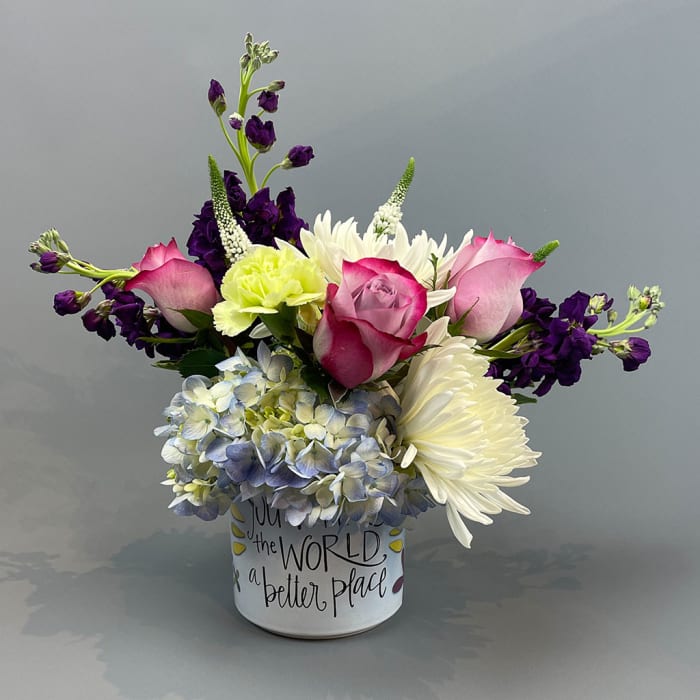 You Make The World Better by Rathbone's Flair Flowers