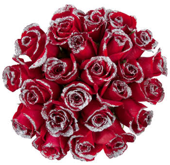 Glitter Tipped Roses