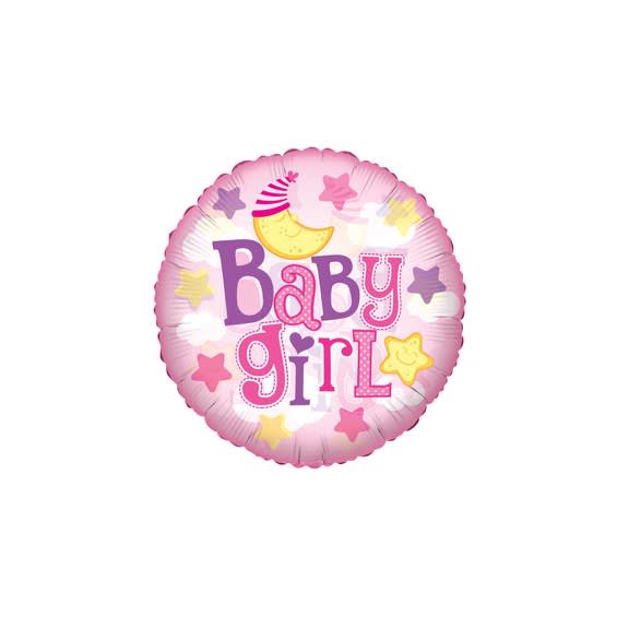 Baby Girl Mylar Balloon