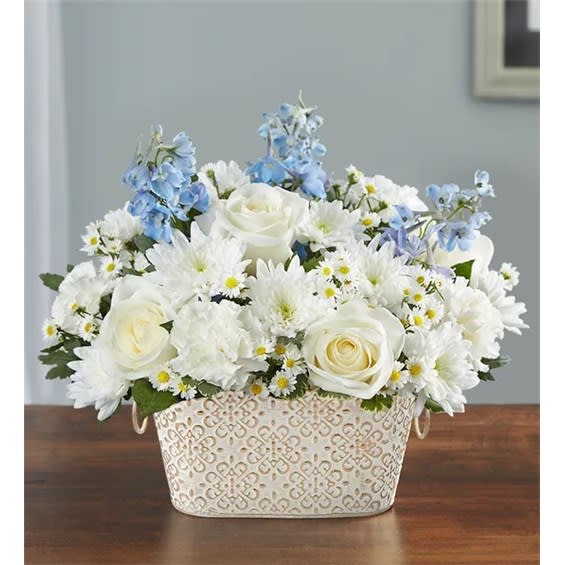 Loving Remembrance - Blue & White