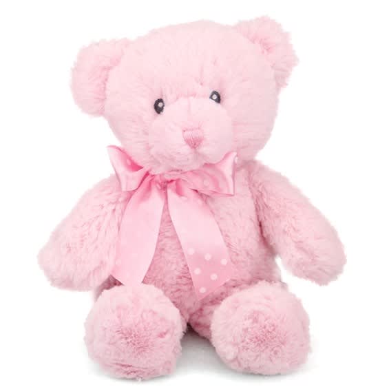 14" Sitting Pink Bear