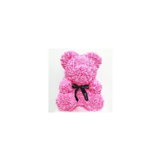 10" Pink Rose Bear W/Gift Box