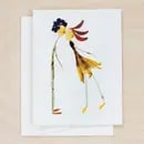 Kiss Floral Card