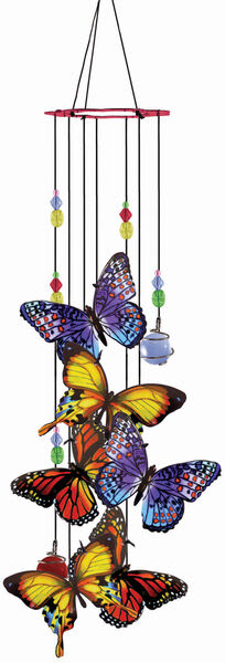 Butterflies Metal Wind Chime