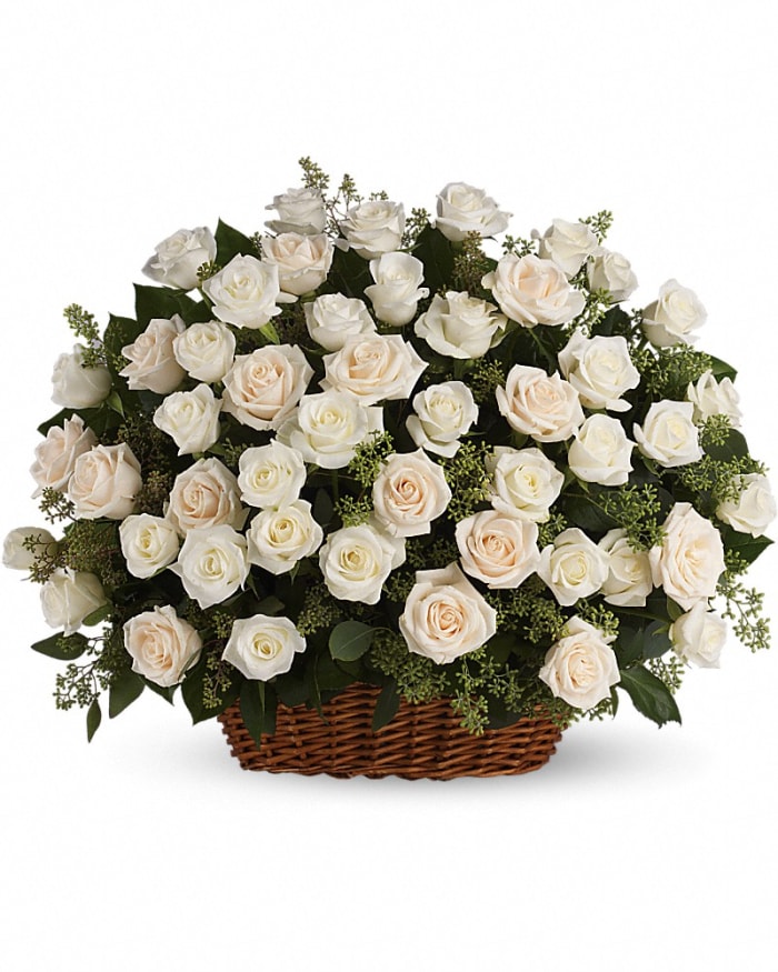 Bountiful Rose Basket