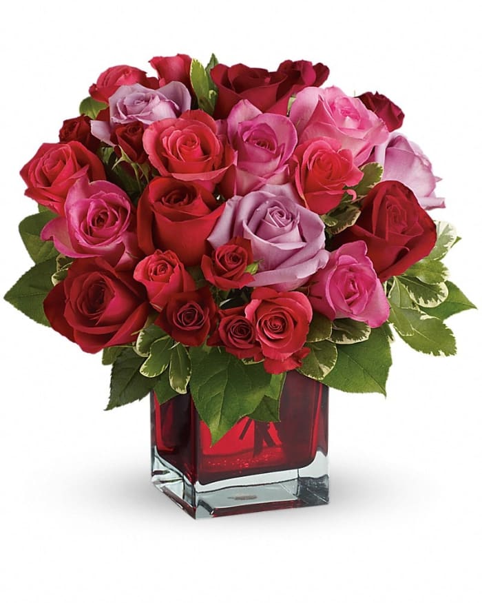 Madly in Love Bouquet with Red Roses by Teleflora