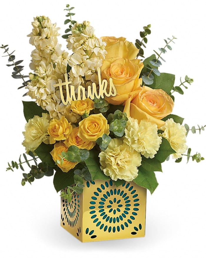 Teleflora's Shimmer Of Thanks Bouquet