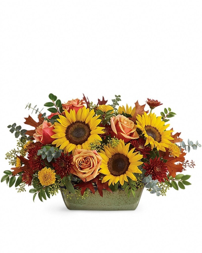 Teleflora's Sunflower Farm Centerpiece