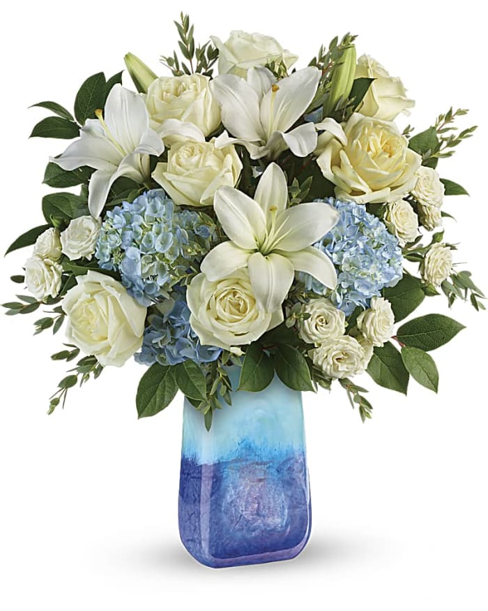 Teleflora's Ocean Sparkle Bouquet