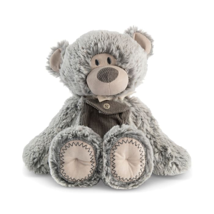 Gray Pocket Prayer Bear