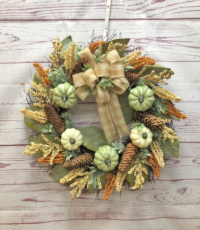 Oh My Gourd! Wreath