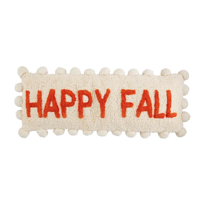 Happy Fall Tufted Pillow
