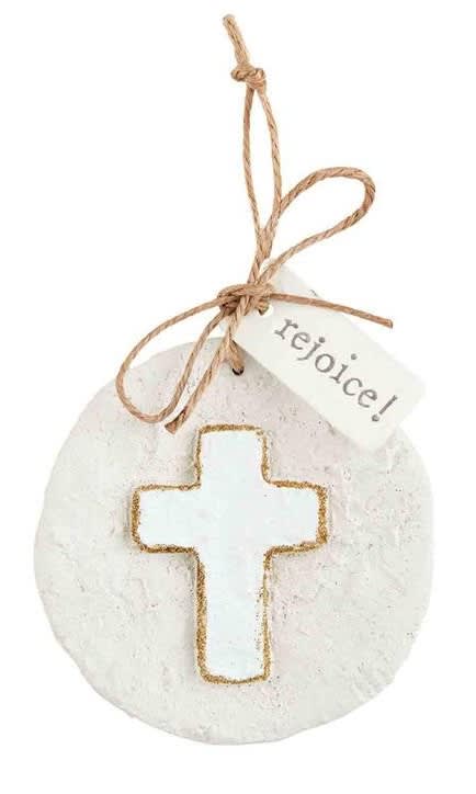 Cross Paper Pulp Ornament