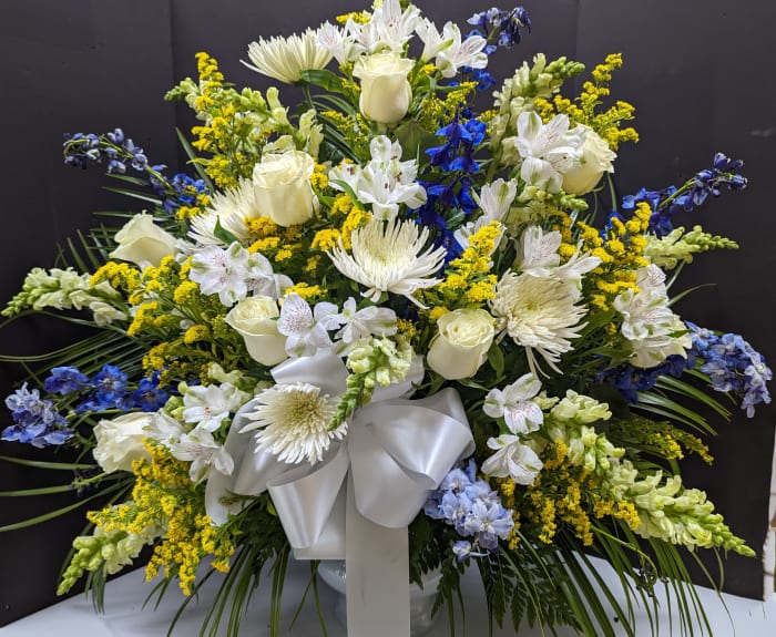 Shining Spirit Funeral Basket