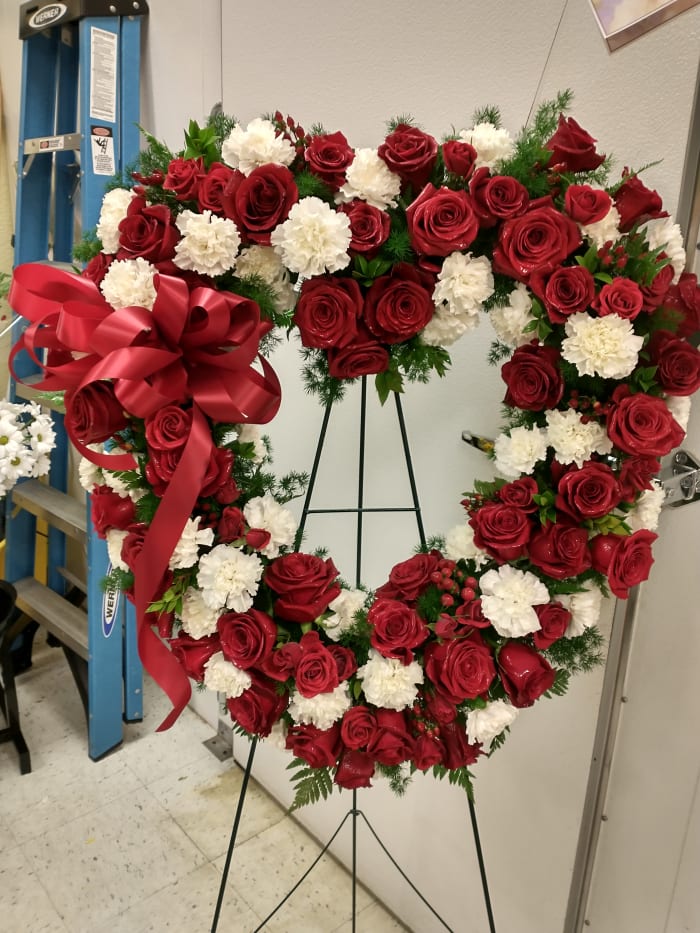 Red & White Heart