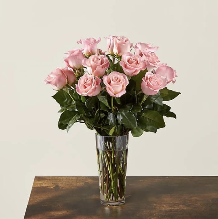 Pink Roses Flower Delivery Atlanta GA William Paul Floral Design