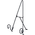 SMALL WIRE EASEL