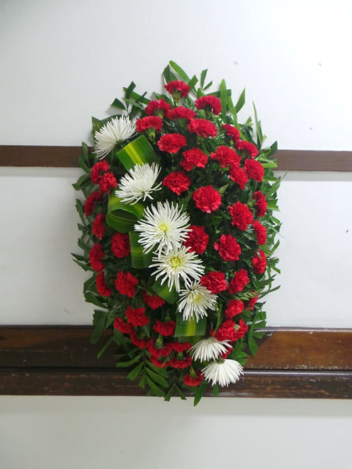 A-8 Corona de claveles y spiders