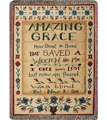 Amazing Grace Sympathy Blanket