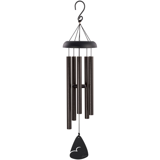 30" Black Fleck Chime