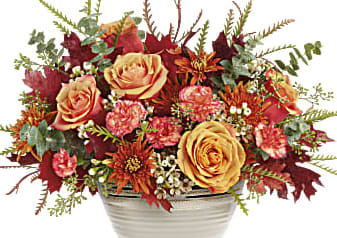 RUSTIC HARVEST CENTERPIECE