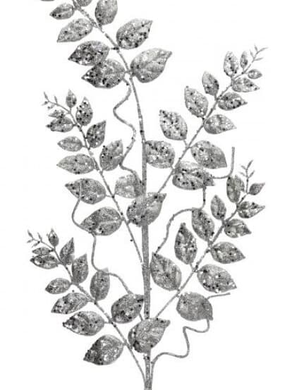 35" Glitter/Mica Later Fern Spray