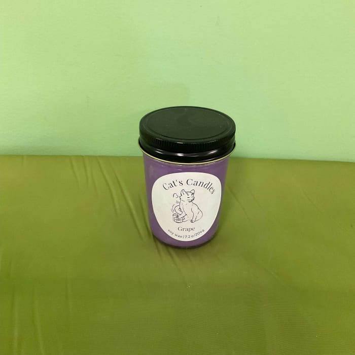 Cat's Candles Grape 7.2oz