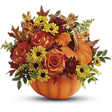 Teleflora's Warm Fall Wishes Bouquet