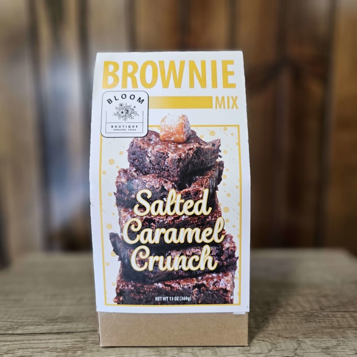 Salted Caramel Crunch Brownie Mix