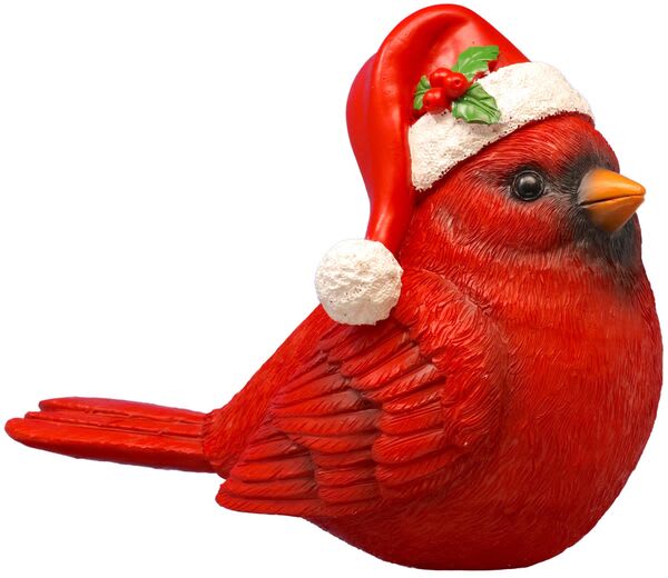 Christmas Cardinal Statue