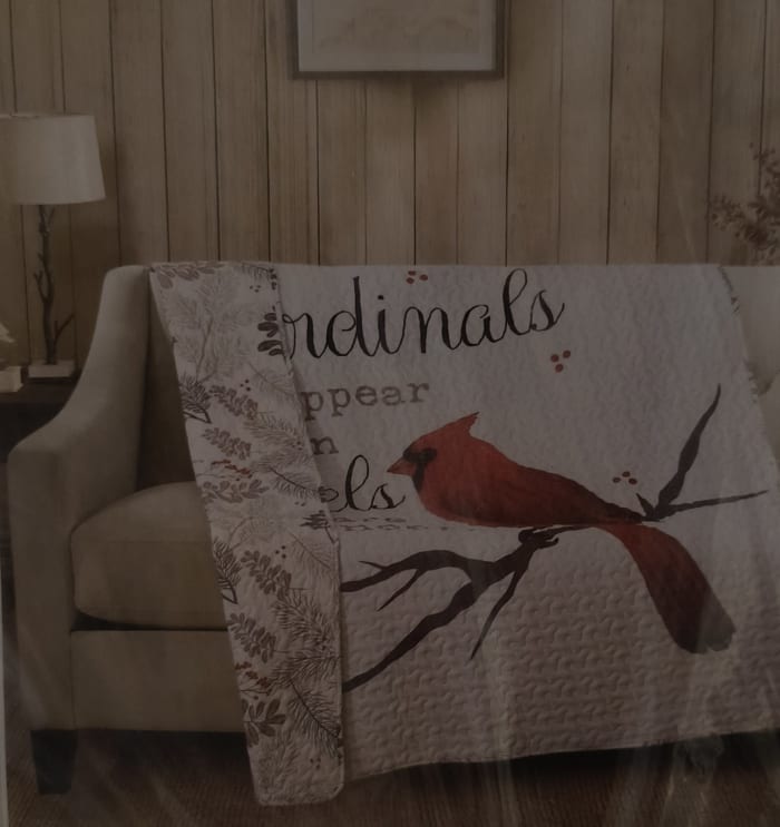 When Cardinals Appear Quilt