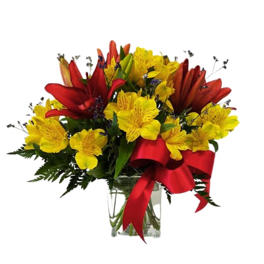 Autumn Lily Cube U-3065