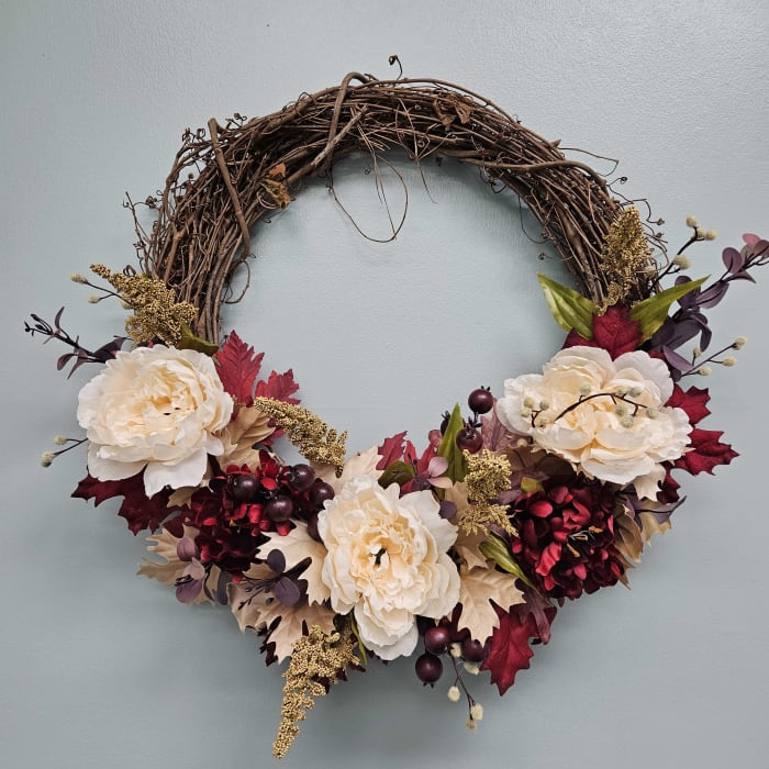 Traditional Fall Wreath