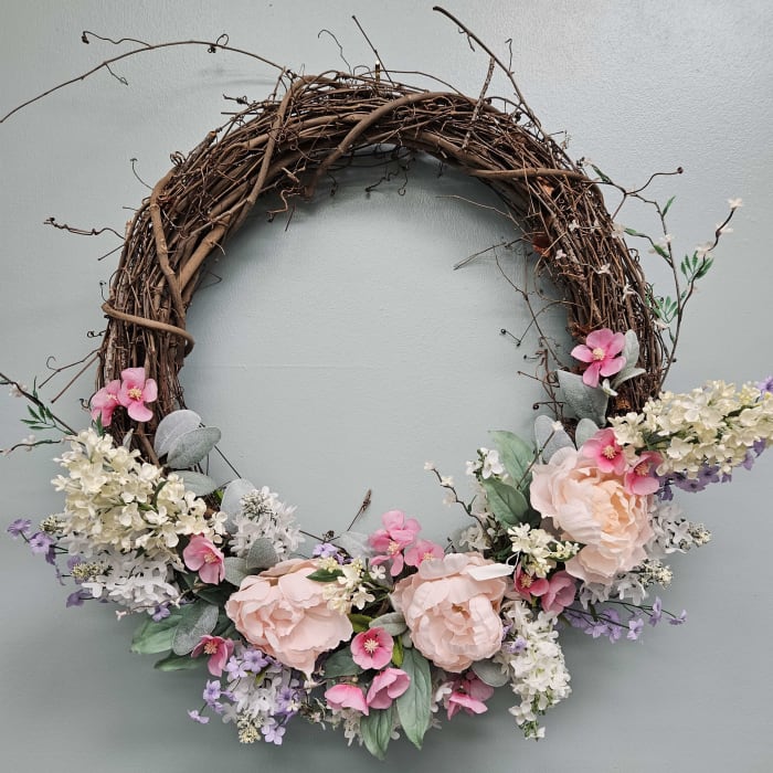 Spring Sentiments Wreath